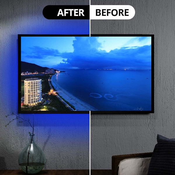 LED Lysstribe 5050RGB Farverig 5m
