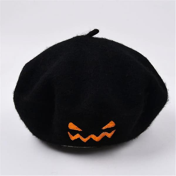Halloween Party Ull Håll Varm Kvinnor Halloween Hatt B