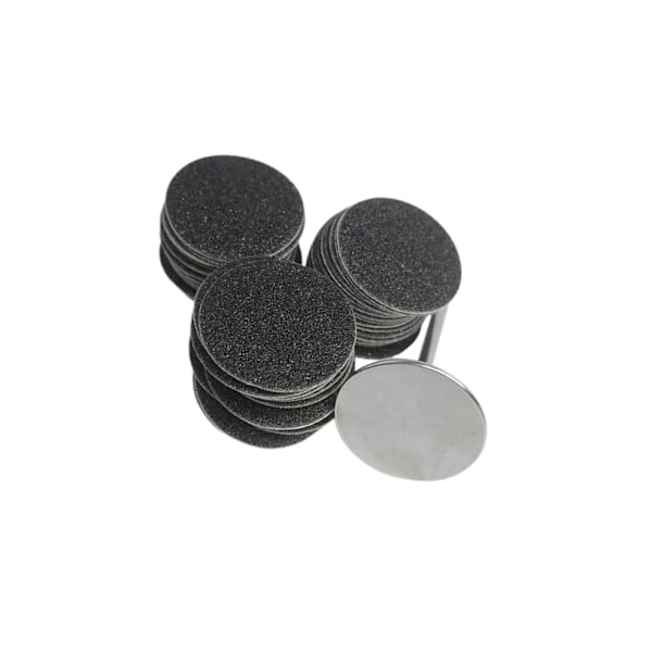 1/2/3/5 Sähköisen jalkaraspin vaihtotyynyt tehokas ja 25mm 240Grit 50 pcs 5PCS