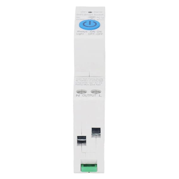 Timerrelæ WiFi fjernbetjening tidsafbryder controller 1P 40A AC 230V til husholdningsapparater