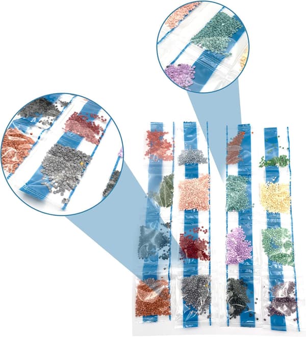 DIY Diamantkunstmalingssett - Stitch og And