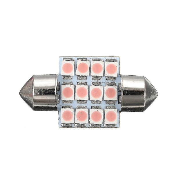 11 stk. bil lilla indvendig lys LED-lampe nummerplade kuppel t10 & 31mm-XT