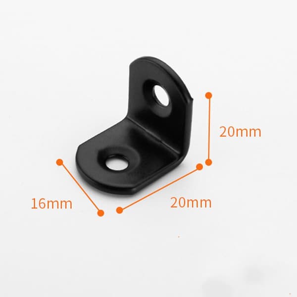 20st rostfritt stål fäste, 20x20mm 90 graders fixering Br