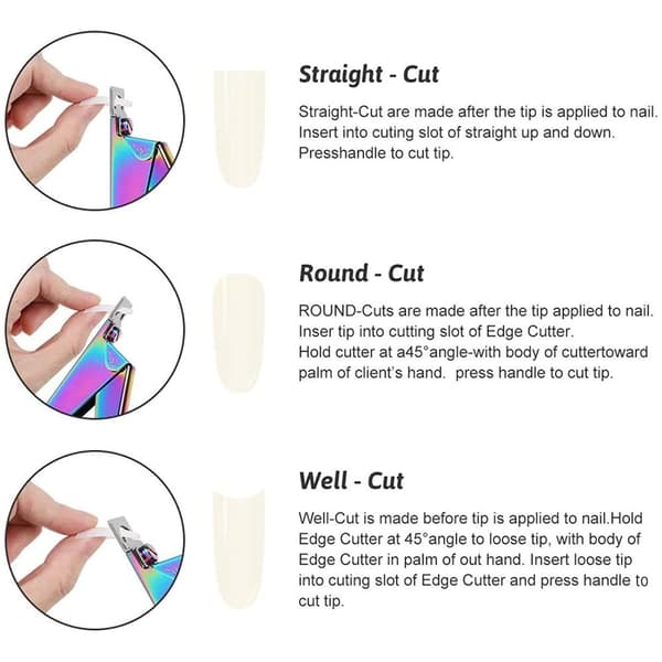 Rostfritt stål Dead Skin Cut Nail Set (SP021 Set A) makeup