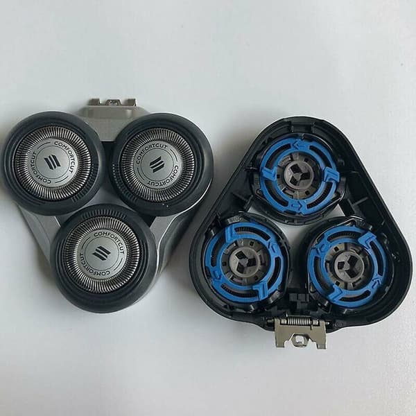 Barberhode for Philips S5000 S5370 S5571 S5420 S5140 S5078 -svart-