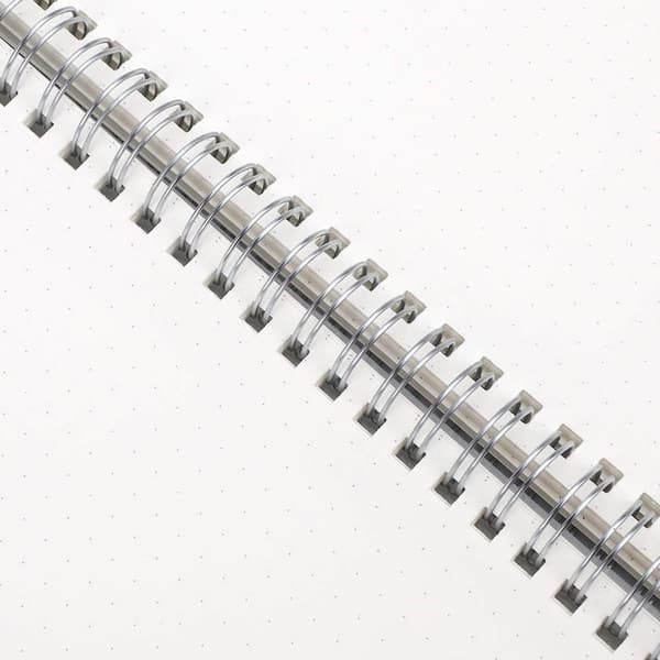 Dot Grid Notesbog Spiral - 3-pak, Grid Journal,