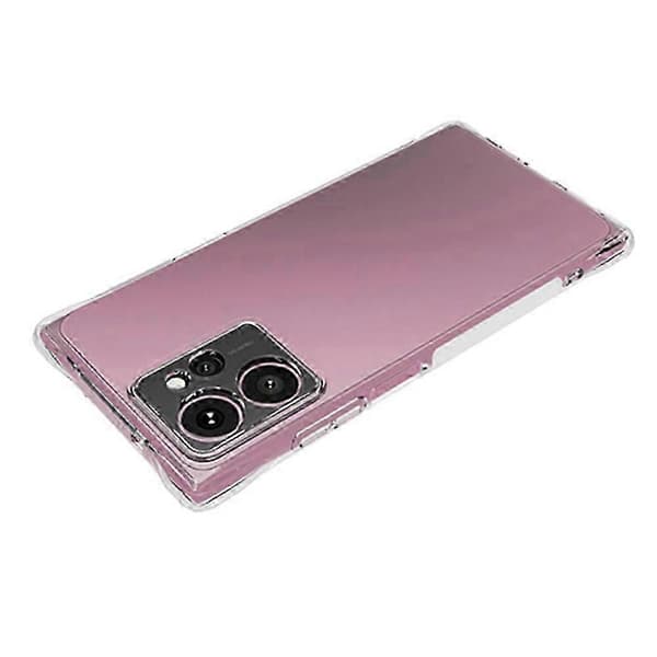 För HMD Skyline TPU-telefonfodral Halkfritt Transparent Mobiltelefonfodral