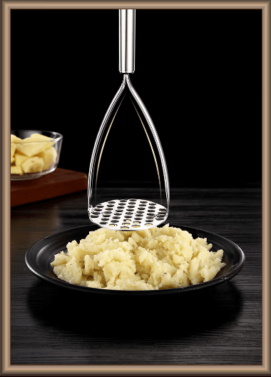 Kartoffelpresser, Professionel 304 rustfri stål kartoffelpresser, Grøntsager