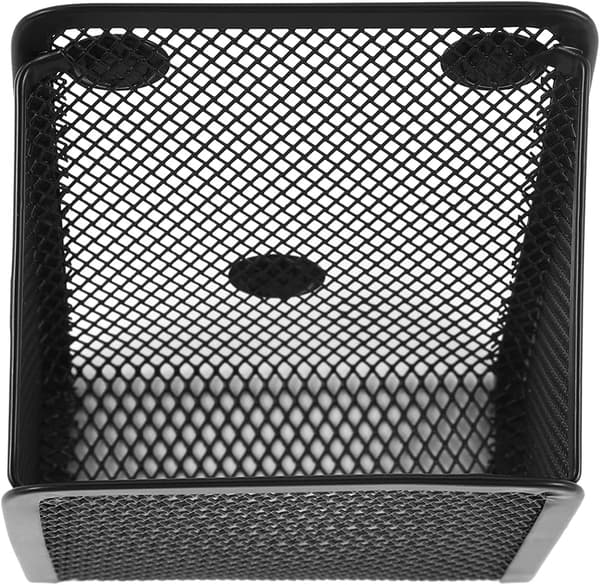 Magnetisk pennholder, 2 rom Mesh pennkurv Rectangle 2pack
