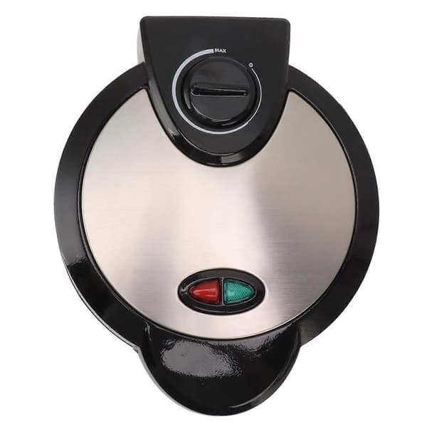 1200W vaffeljern med dobbeltsidet vendbar kogeplade, justerbar temperatur, non-stick bageplade