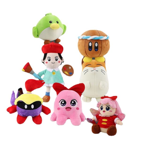 Nintendo Kirby plysch leksaker Bra stängning av ögon