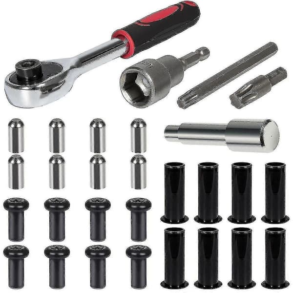 Dørpinneguide, hengselmuttere, for Jeep Wrangler Jk Jl 2007-2020
