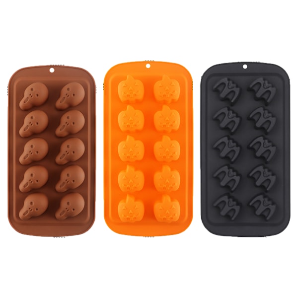 Halloween- molds Chokladformar Molds style 1