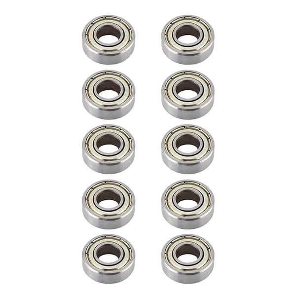 10 stk. varmebestandige holdbare multifunktionelle kuglelejer af lejestål 698ZZ (8x19x6mm)