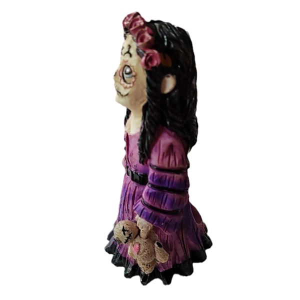 Halloween Voodoo Doll Cone Burner Skräckdocka Förbannad prydnad In