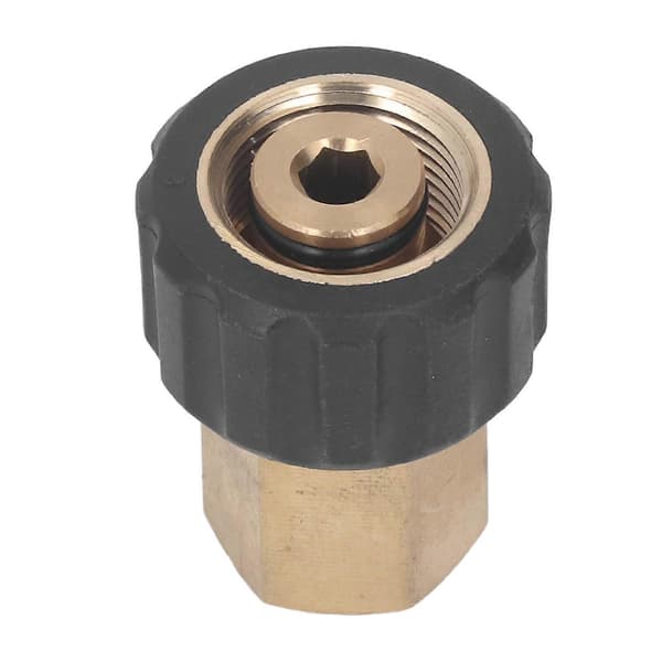 Højtryksrenser Adapter Pistol Slangeforbindelse 5000PSI Reservedele Tilbehør Hun G3/8 til Hun M22 15mm