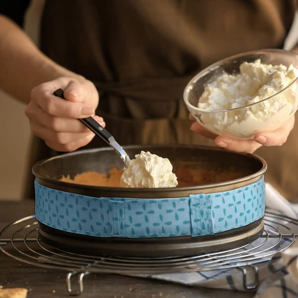 6 stk. bakestrimler Fargerik Bake Even Strip, Kakeform St