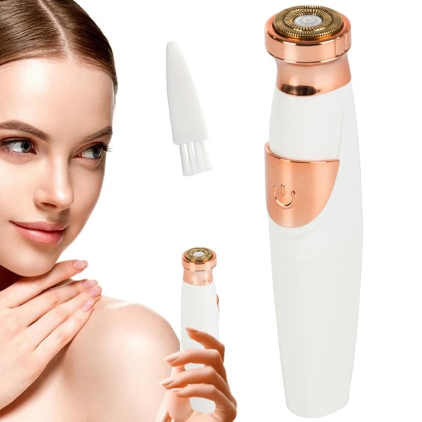 Epilator / Rakapparat för Ansikte och kropp white