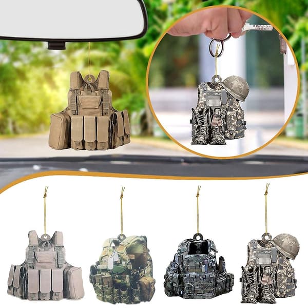 Sæl Special Military Force Hang Brysttaske Vest Model Til Bil Indvendigt Håndværk