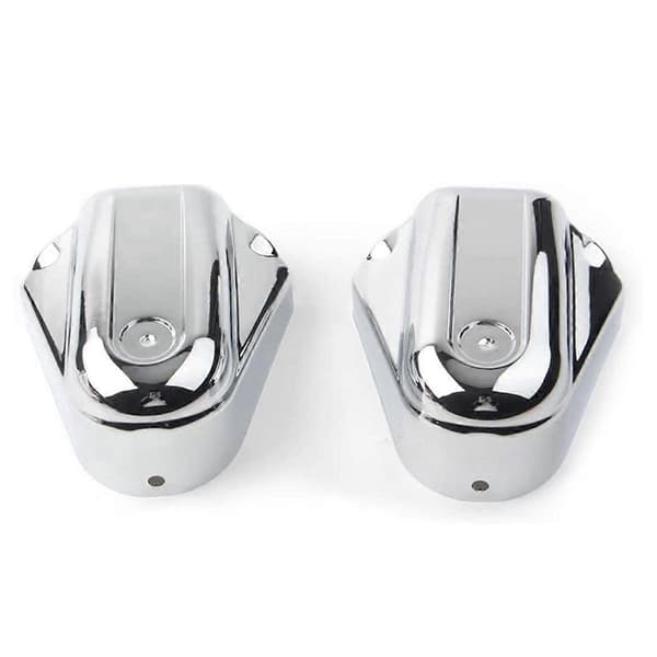Motorsykkel Bar Shield bakhjulsakseldeksler svingarmhette for Harley Softail FLSTC FLSTN Custom 2008-2017