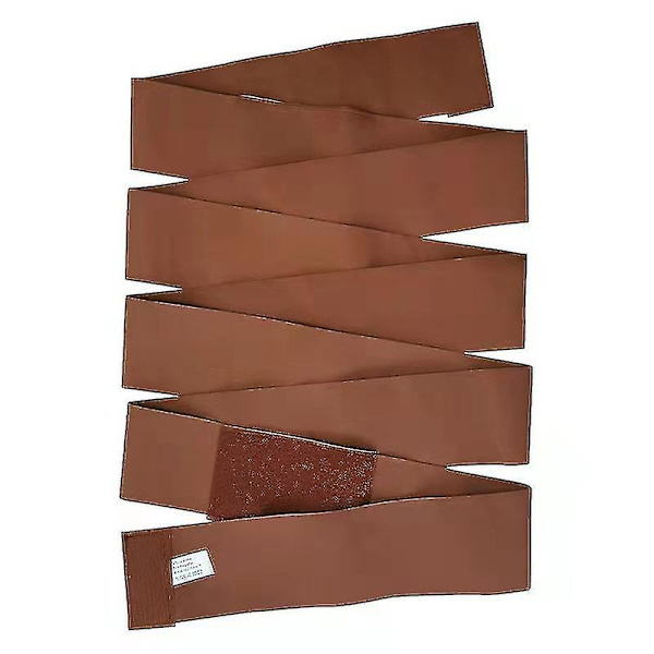Tflycq Invisible Wrap Waist trainer Tejp Snatch Me Up Bandage Kvinnor Bantning Bälte för mage Bastu Trimmer Bälte Brown 4M