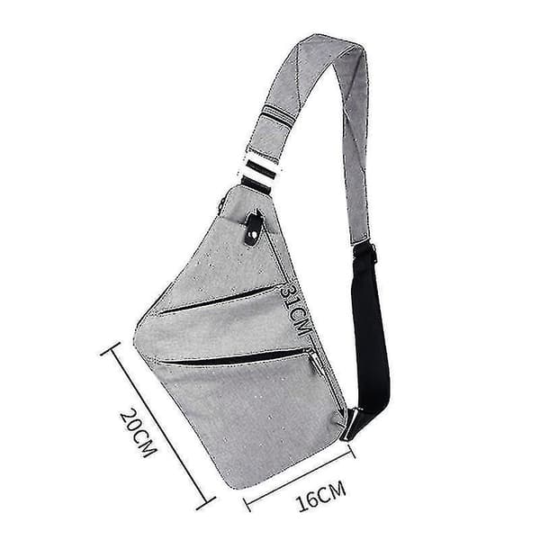 Men Crossbody Sling Bag Waterproof Shoulder Chest Pack