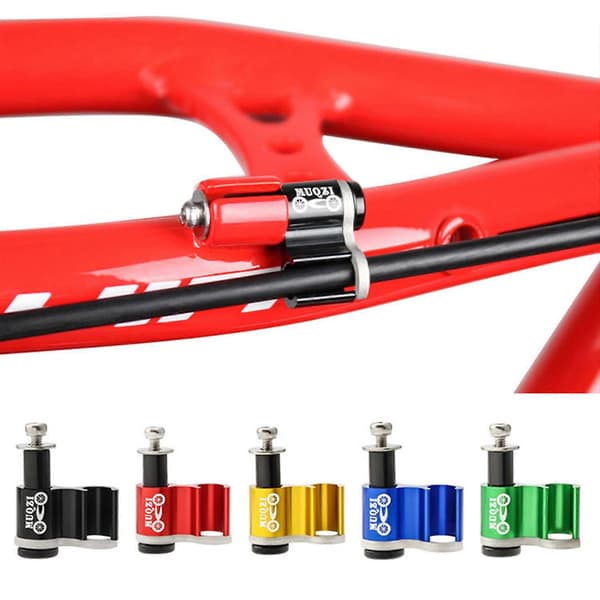 Hydraulikslange Fix Klemme Skiftere Bremseledning Rørbukkel, Cykelkabelguide Adapter