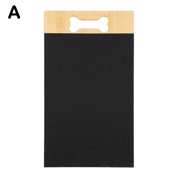 Dog Scratch Pad til negle, Dobbeltsidet Scratch Board til Hund Su BLACKA Single claw