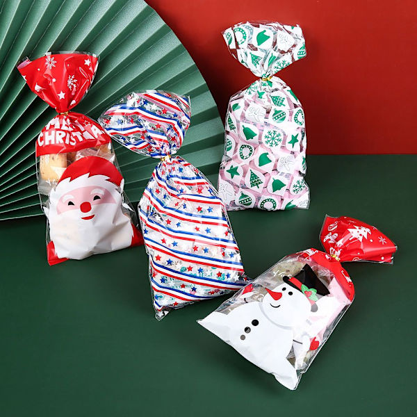 50 stk. julegodteposer Bagning Emballage STYLEA