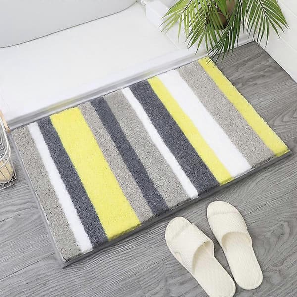 Sklisikker, absorberende, ekstra lang, myk og maskinvaskbar badematte (40*60cm)