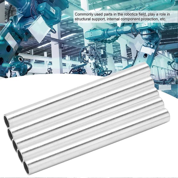 10 stk. aluminiumsrør roterende monteringsakselrørfitting udskiftning robotdele 6100?0810?0100