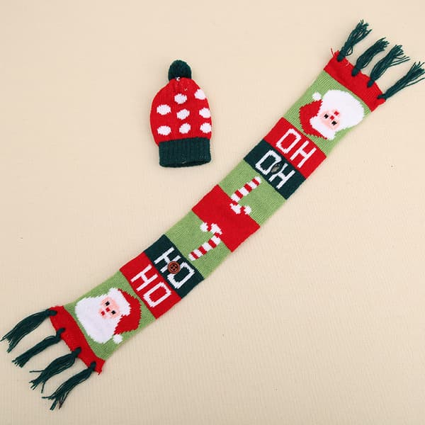 #x Julevinflaske-ærm, Sash-sæt-stil, Julevin G#