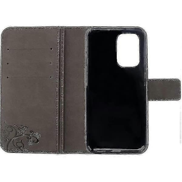 Ægte Læder Etui Doro 8100-8110 - 8100 Plus 6.1\" Premium Flip Etui Cover Beskytter Læderpung