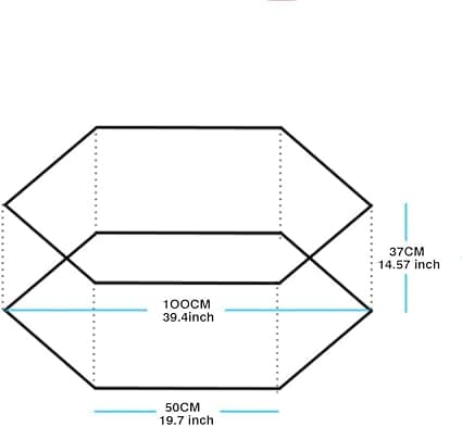 KUUQA 100CM Børneboldbassin Legetelt med Opbevaringstaske (Bold