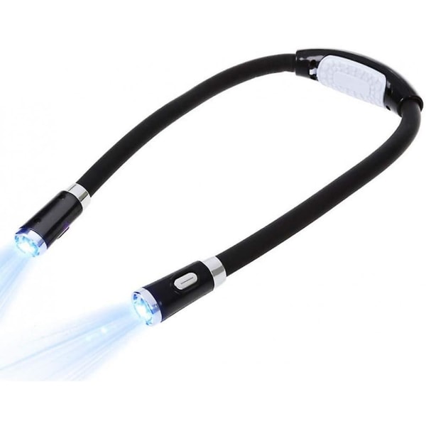 Handsfree-led-läslampan upphängd runt halsen 4