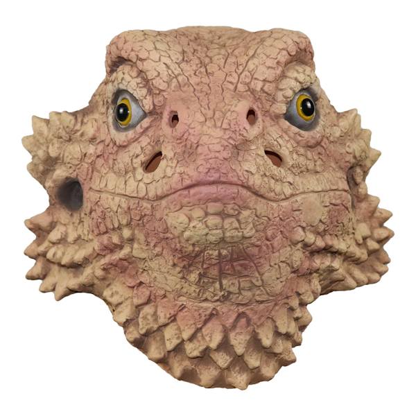 Lizard Mask Head Cover Latex Headwear Halloween kostymmask  cm 30