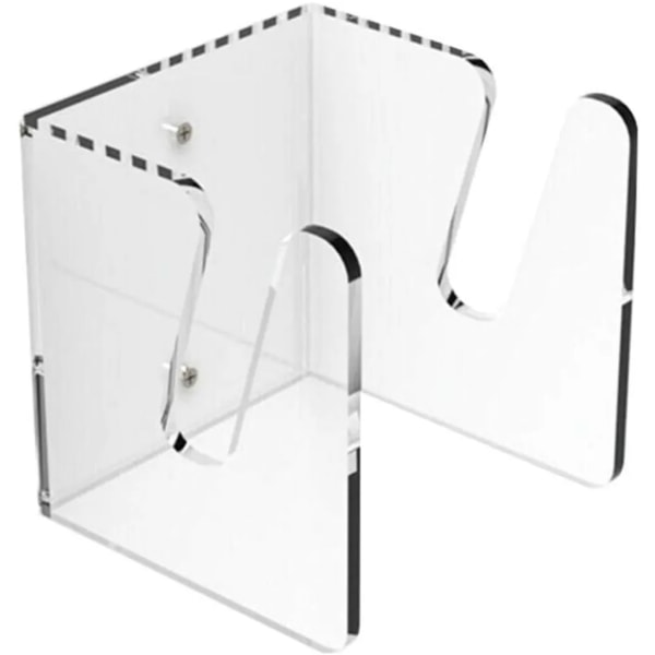 Väggfäste för Wakeboard Skateboard Väggfäste, Väggfäste Väggfäste Transparent akryl Lämplig för Longboard Pennyboard
