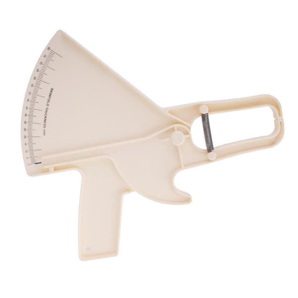 1/2/3 Fedttabsguide Hudfoldskaliper Analyzer Slank Fitness Beige 1Set