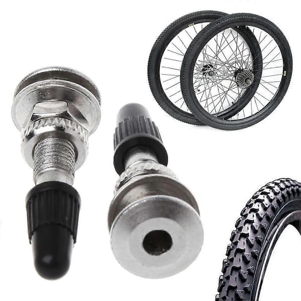 2st 31mm Cykel Presta Ventil Ultralätt Däck Zinklegering MTB Mountain Road Bike