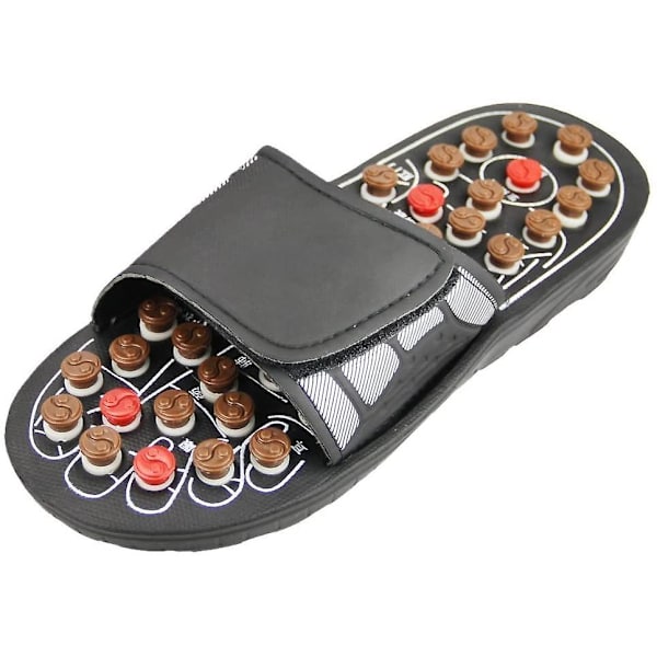 Zonterapi Shiatsu-tofflor Justerbara massagesandaler med Shiatsu-tofflor främjar blodcirkulationen 40-41