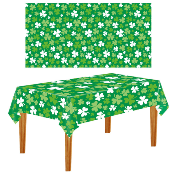 St. Patrick's Day suorakulmainen pöytäliina Pattern 1 137*274CM