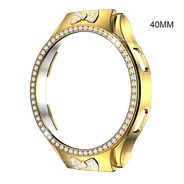 Smartwatch Shell Crystal Diamond Bezel Ring Beskyttelsesdeksel for Galaxy-watch 4