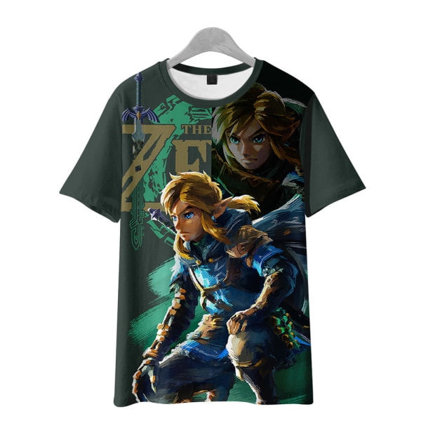 The Legend of Zelda Tear of the Kingdom T-hirt för män Toppar Mode kortärmad uniex crewneck lö t-hirt för barn style2 s