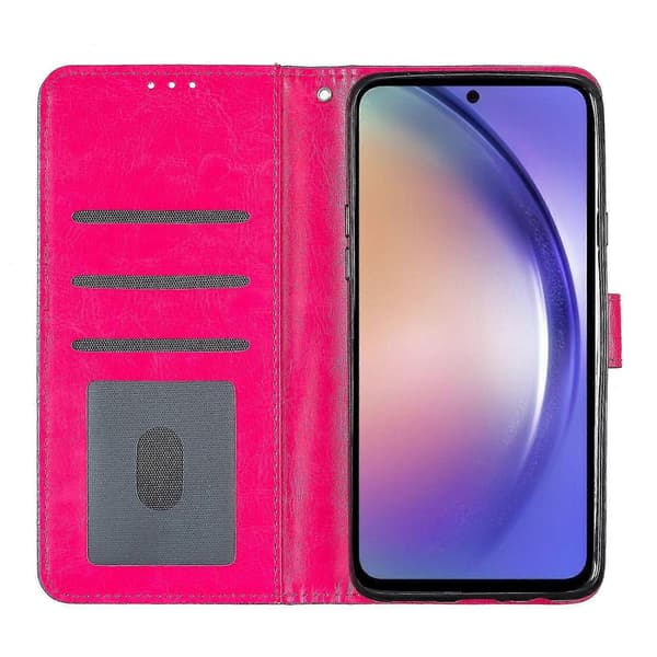 För Samsung Galaxy A32 5G/M32 5G PU Läder Plånboksfodral Glittrigt Anti-dropp Telefonfodral