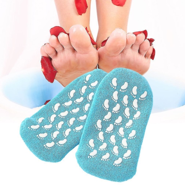 Moisturize Soften Repair Cracked Skin Gel Spa Foot Sock