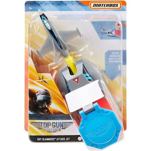 Matchbox Sky Slammers Top Gun: Maverick Attack Jet Flygplan multicolor