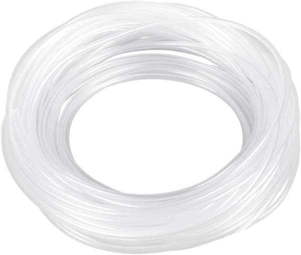Giftfri silikoneslange 4 mm/6 mm x 10 meter til luftslange, Flexi