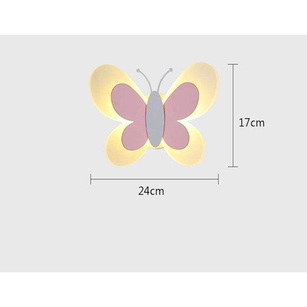 Moderni minimalistinen seinävalaisin Sconce lastenhuoneeseen makuuhuoneeseen