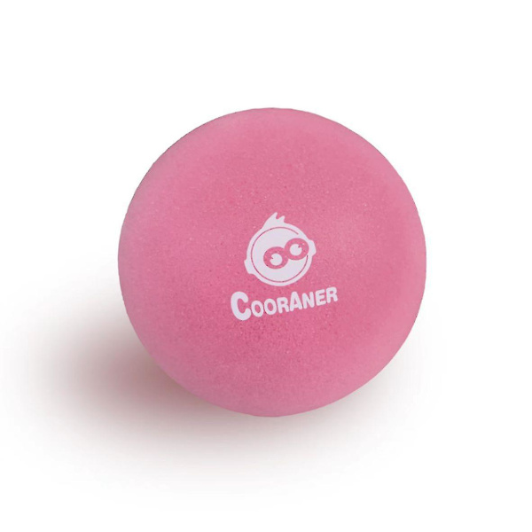 Nr 7 Luktfri Mute Ball Silent Pat Ball Barn inomhusträning Mute Basketball Rose Red