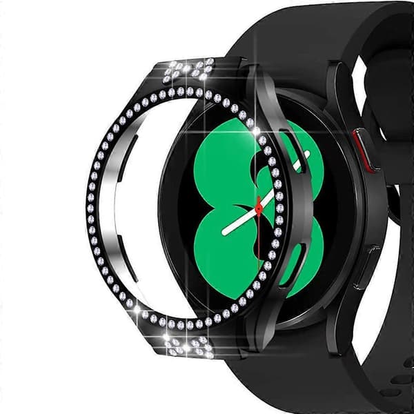 Smartwatch Shell Crystal Diamond Bezel Ring Beskyttelsesdeksel for Galaxy-watch 4